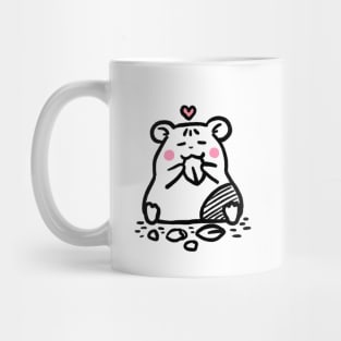 Hamster: Happy ( front ) Mug